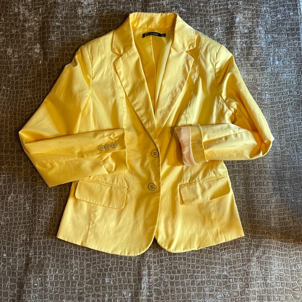 Yellow Blazer